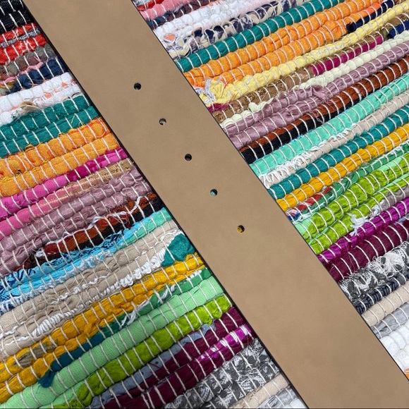 🤎NWT MICHAEL KORS LOGO STRETCH BELT L/XL - Picture 9 of 11